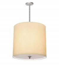 Meyda Green 218329 - 18" Wide Cilindro Beige Textrene Pendant