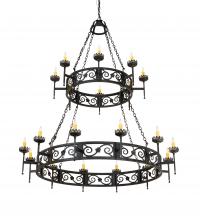  219839 - 66" Wide Majella 20 Light Two Tier Chandelier