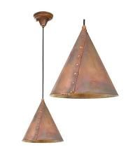  23303 - 10" Wide Cone Rivet Pendant