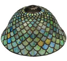 Meyda Green 23953 - 12"W Tiffany Fishscale Shade