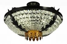  245004 - 24" Wide Chrisanne Crystal Flushmount