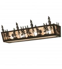 Meyda Green 31360 - 30" Wide Tall Pines Vanity Light