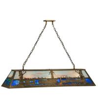  31657 - 60" Long Train Oblong Pendant