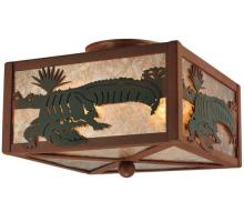  50748 - 10"Sq Alligator Flushmount