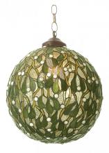  81735 - 12" Wide Mistletoe Ball Pendant