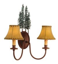  98727 - 14.5"W Tall Pines 2 LT Wall Sconce