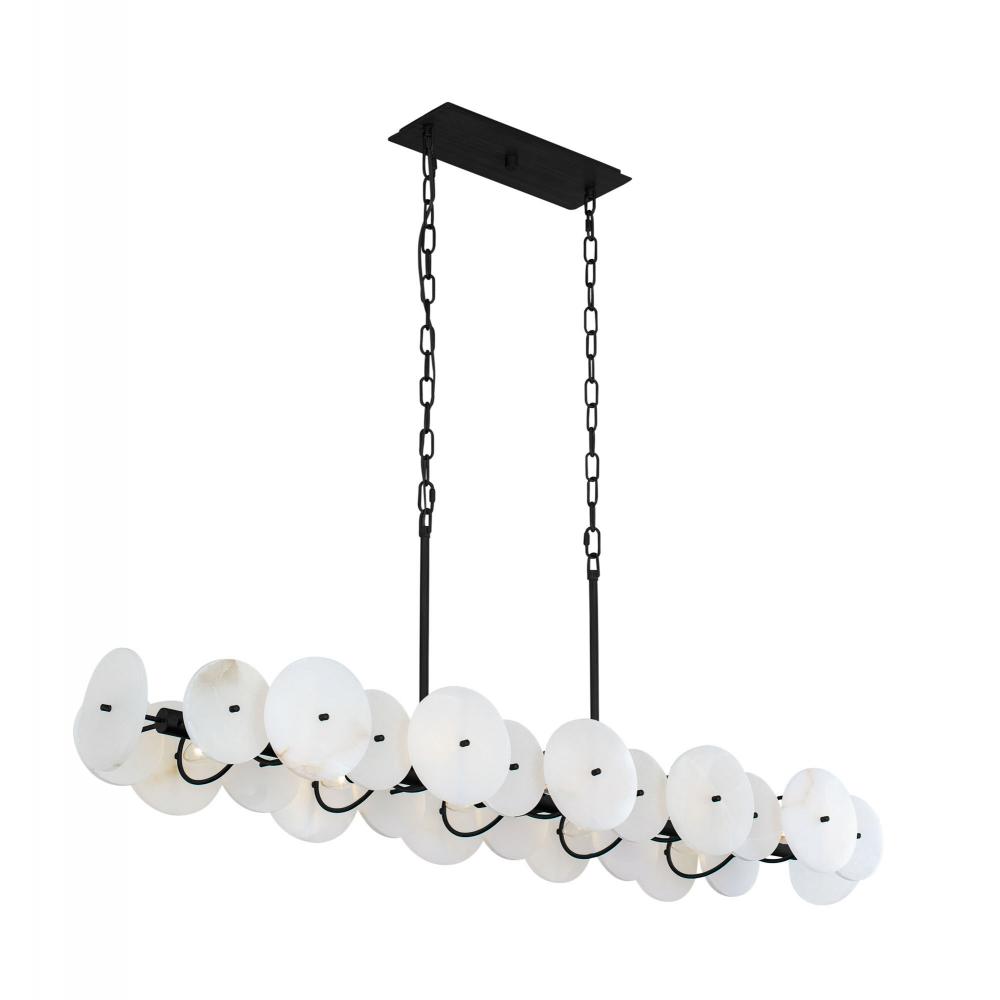 Cosmos 10-Lt   Linear Pendant - Matte Black