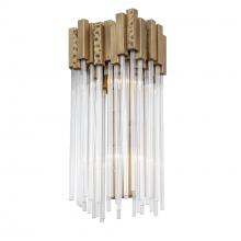  309W02HG - Matrix 2-Lt Sconce - Havana Gold