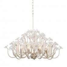  378C08GDAR - Wildflower 8-Lt Chandelier - Gold Dust/Artifact