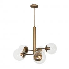  612710 - Mid-Century 5-Lt Chandelier