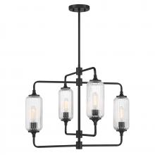  1-3025-4-89 - Holton 4-Light Chandelier in Matte Black