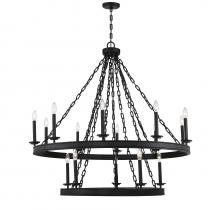 Savoy House 1-4406-15-89 - Seville 15-Light Chandelier in Matte Black