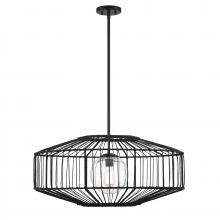  7-1429-1-89 - Marcy 1-Light Pendant in Matte Black