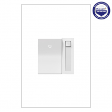  ADPD453LW2 - adorne® 450W CFL/LED Paddle Dimmer, White, with Microban®