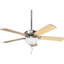  P2522-09 - AirPro Collection 52" Builder Three-Light Five-Blade Ceiling Fan