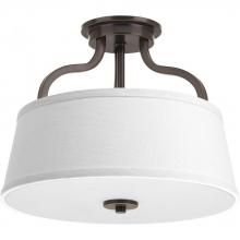  P3720-20 - Arden Collection Two-Light 14" Semi-Flush Convertible