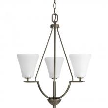 Progress P3821-20W - Bravo Collection Three-Light Foyer Chandelier