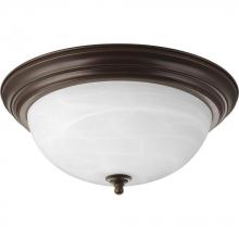  P3926-20 - Three-Light Dome Glass 15-1/4" Close-to-Ceiling