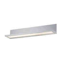  WS-26724-AL - Cliffhanger 24in LED Bathroom Vanity & Wall Light 3000K in Brushed Aluminum