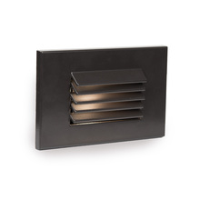 WAC US WL-LED120-AM-BZ - LED Horizontal Louvered Step and Wall Light