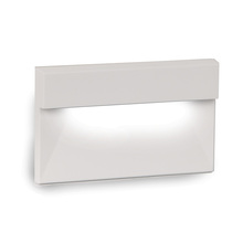 WAC US WL-LED140F-AM-WT - LED Horizontal Ledge Step and Wall Light