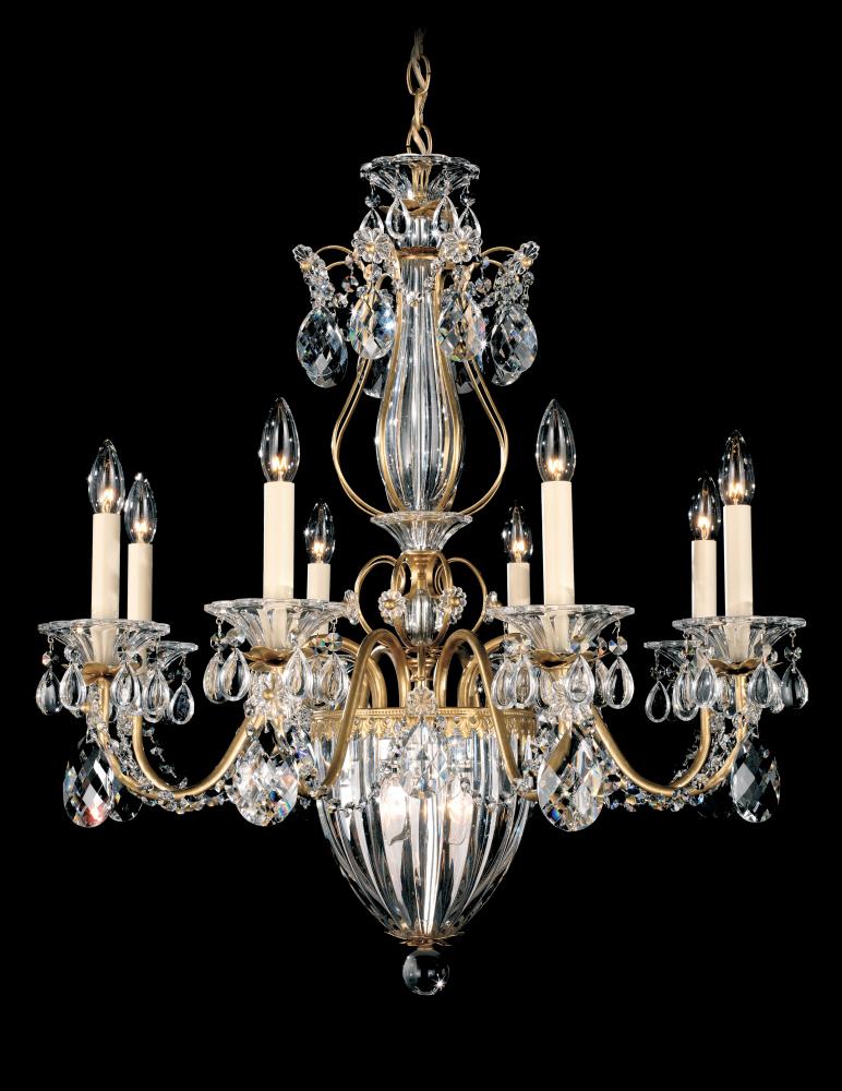 Bagatelle 11 Light 120V Chandelier in Etruscan Gold with Radiance Crystal