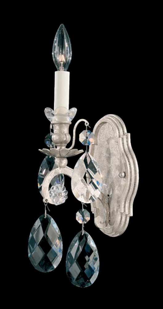 Renaissance 1 Light 120V Wall Sconce in Heirloom Bronze with Heritage Handcut Crystal