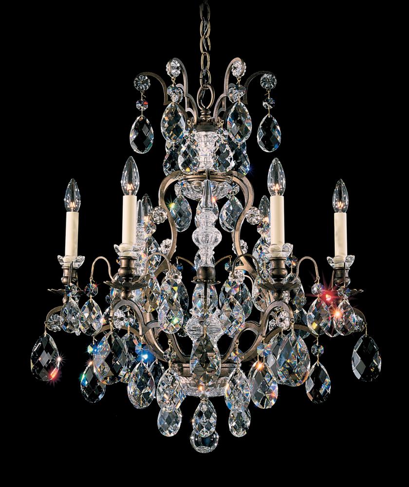 Renaissance 7 Light 120V Chandelier in French Gold with Crystals from Swarovski®