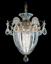  1241-22 - Bagatelle 1 Light 120V Mini Pendant in Heirloom Gold with Heritage Handcut Crystal