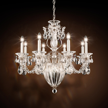 Schonbek 1870 1238N-26S - Bagatelle 11 Light 120V Chandelier in French Gold with Crystals from Swarovski®