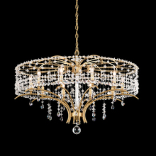 Schonbek 1870 TC1036N-22R - Bella Rose 10 Light 120V Chandelier in Heirloom Gold with Radiance Crystal