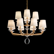 Schonbek 1870 MA1012N-76O - Emilea 12 Light 120V Chandelier in Heirloom Bronze with Optic Crystal