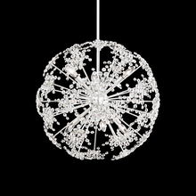  DN1024N-55R - Esteracae 24IN 120V Pendant in Jet Black with Radiance Crystal