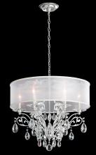  FE7066N-23H2 - Filigrae 6 Light 120V Chandelier in Etruscan Gold with Heritage Handcut Crystal