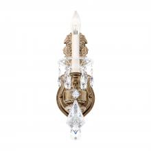 Schonbek 1870 5069-27R - La Scala 1 Light 120V Wall Sconce in Parchment Gold with Radiance Crystal