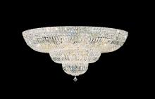 Schonbek 1870 5896-211O - Petit Crystal Deluxe 27 Light 120V Semi-Flush Mount in Aurelia with Optic Crystal