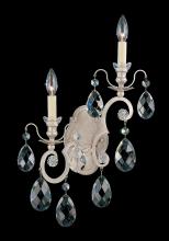 Schonbek 1870 3758-76S - Renaissance 2 Light 120V Wall Sconce in Heirloom Bronze with Crystals from Swarovski®