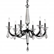  S6706N-22R - Verona 6 Light 120V Chandelier in Heirloom Gold with Radiance Crystal