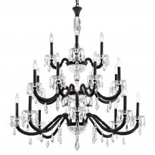  S7620N-22R - Napoli 20 Light 120V Chandelier in Heirloom Gold with Radiance Crystal