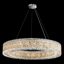 Schonbek 1870 RS8350N-48R - Sarella 27 Light 120V Pendant in Antique Silver with Radiance Crystal