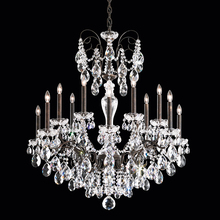  ST1852N-76H - Sonatina 14 Light 120V Chandelier in Heirloom Bronze with Heritage Handcut Crystal