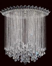  TR4803N-401H - Trilliane Strands 8 Light 120V Semi-Flush Mount in Polished Stainless Steel with Heritage Handcut