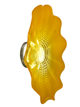  AW18220-D20LED - Tawney Gold 20"D LED Hand Blown Art Glass Wall Light Fixture