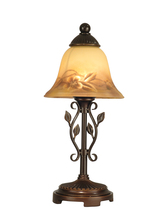  TA80540 - Leaf Vine Hand Painted Mini Lamp