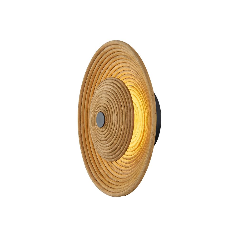 Caribe ADA LED Rattan Wall Sconce