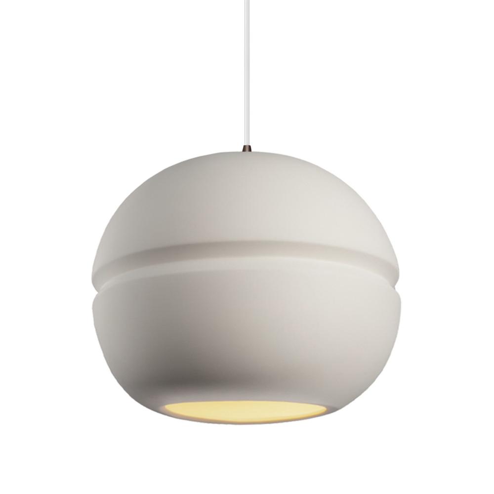 Large Sphere 1-Light LED Pendant