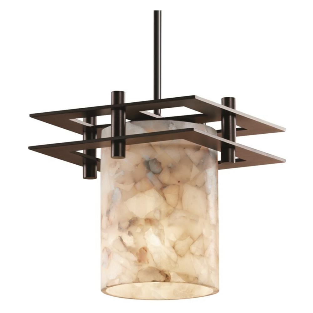 Metropolis 1-Light Small LED Pendant (2 Flat Bars)