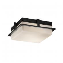  FSN-7560W-OPAL-MBLK - Avalon 10" Small LED Outdoor Flush-Mount