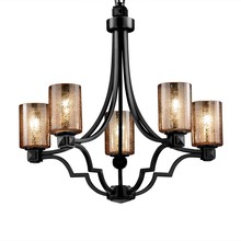  FSN-8500-15-OPAL-NCKL - Argyle 5-Light Chandelier