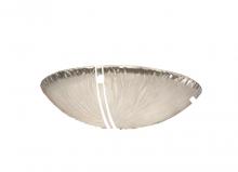  GLA-9712-35-WTFR-DBRZ - 24" Semi-Flush Bowl w/ Crossbar